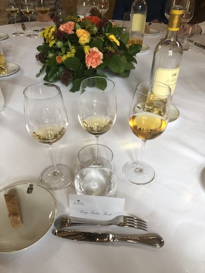 Chateau de Fargues Sweet Bordeaux Wine Comparison