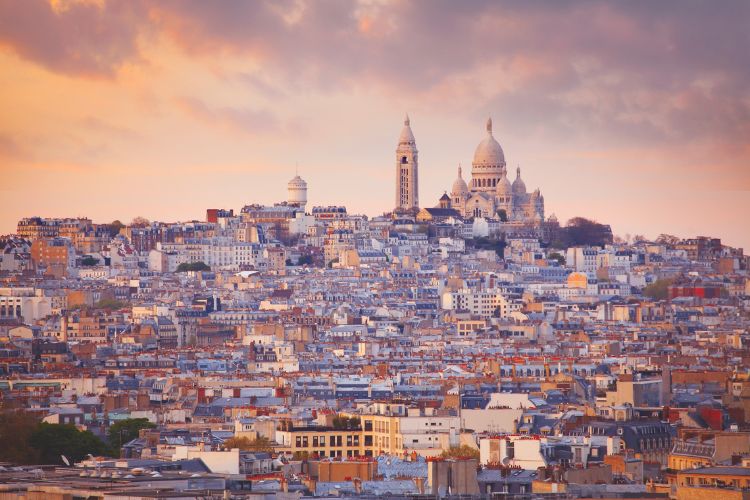 Sacré-Cœur Basilica at Sunset
