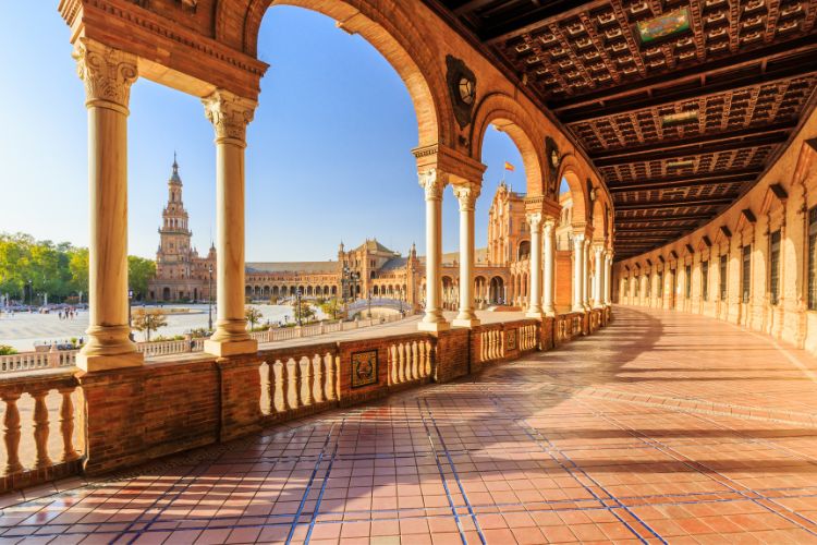 Plaza de España, Seville, Spain