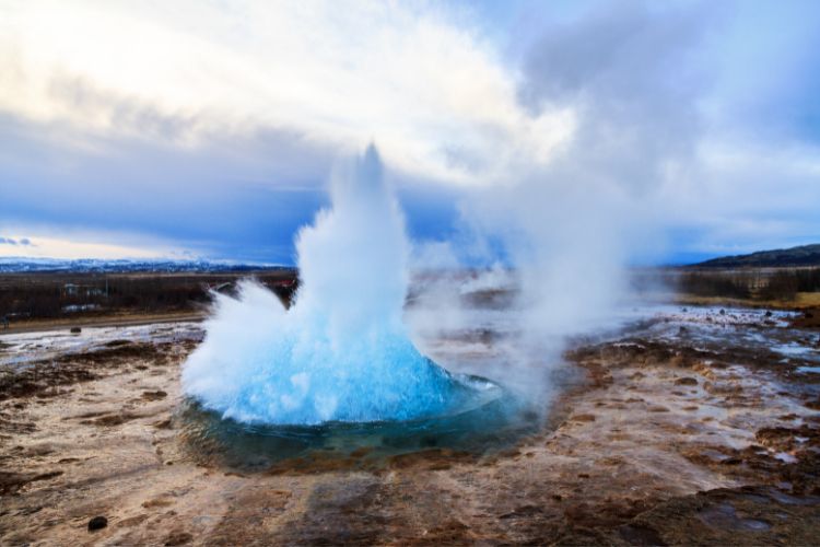 Strokkur Geyser in Iceland